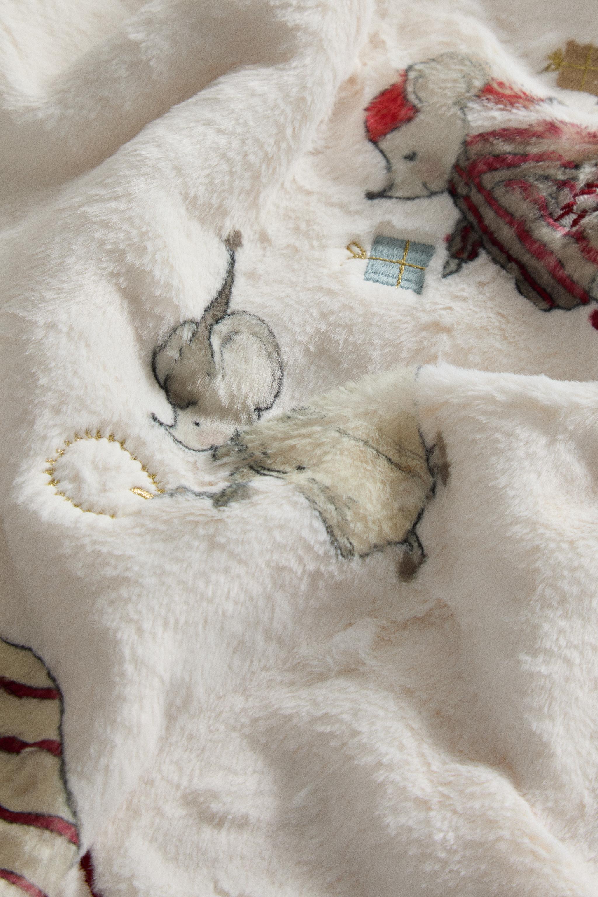 COUVERTURE POLAIRE ENFANT PÈRE NOËL NOËL